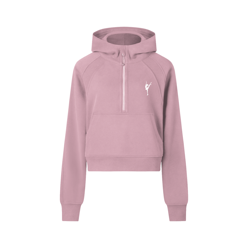 Signature Figure Skater Cropped Half-Zip