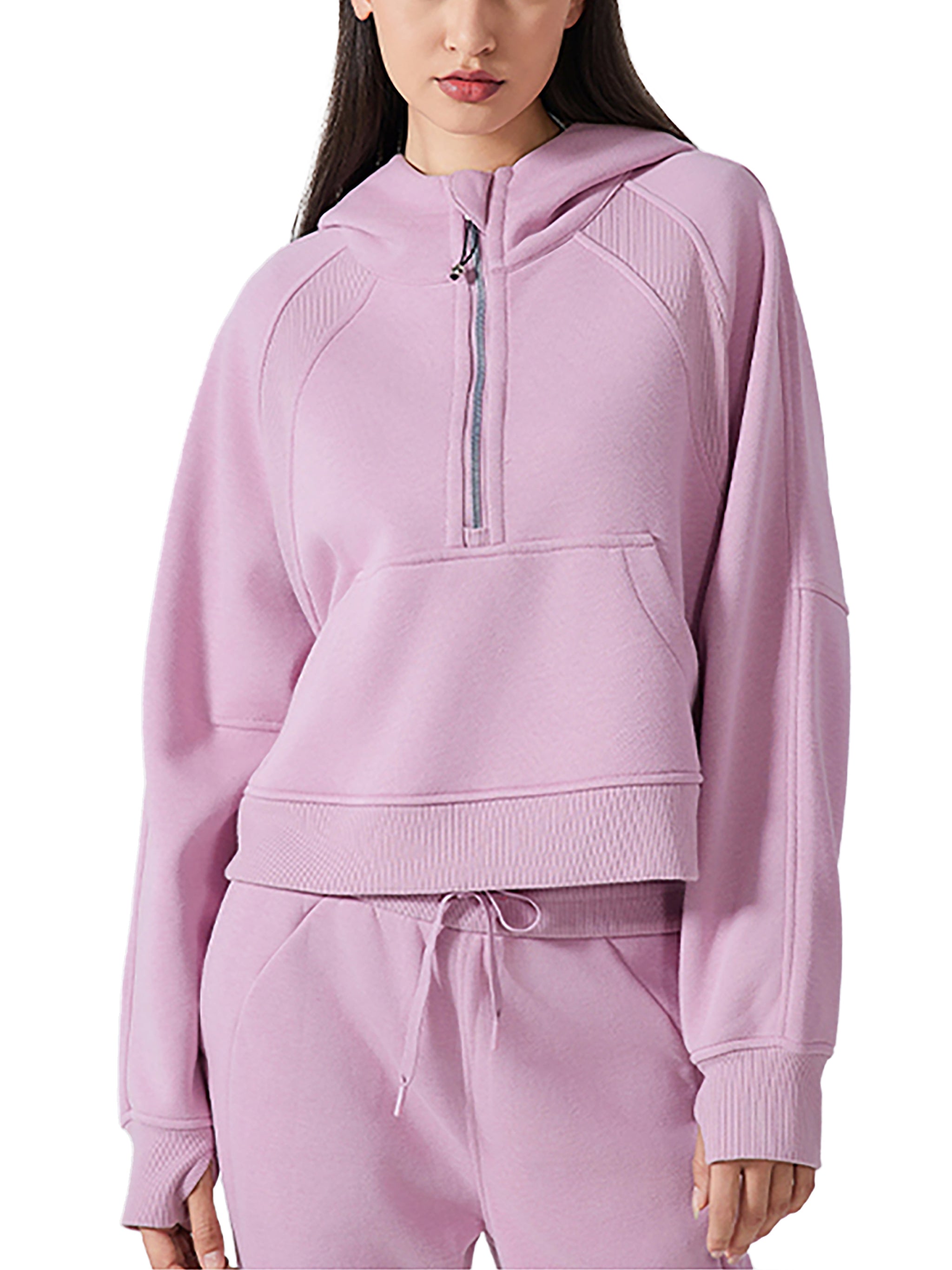 Signature Figure Skater Cropped Half-Zip