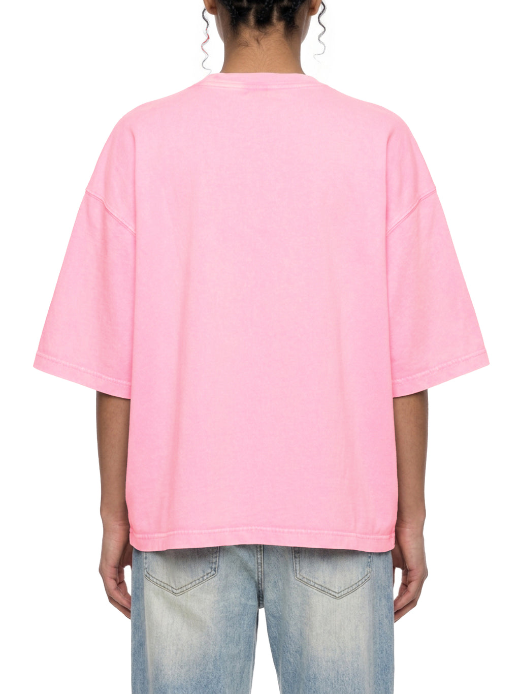 Signature Oversized Figure Skater Cotton T-Shirt